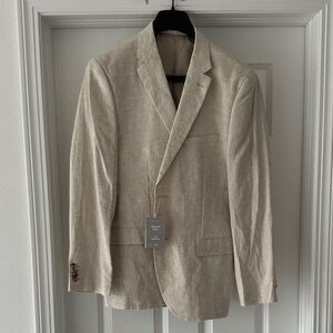 H&M Light Beige Linen Sport Coat